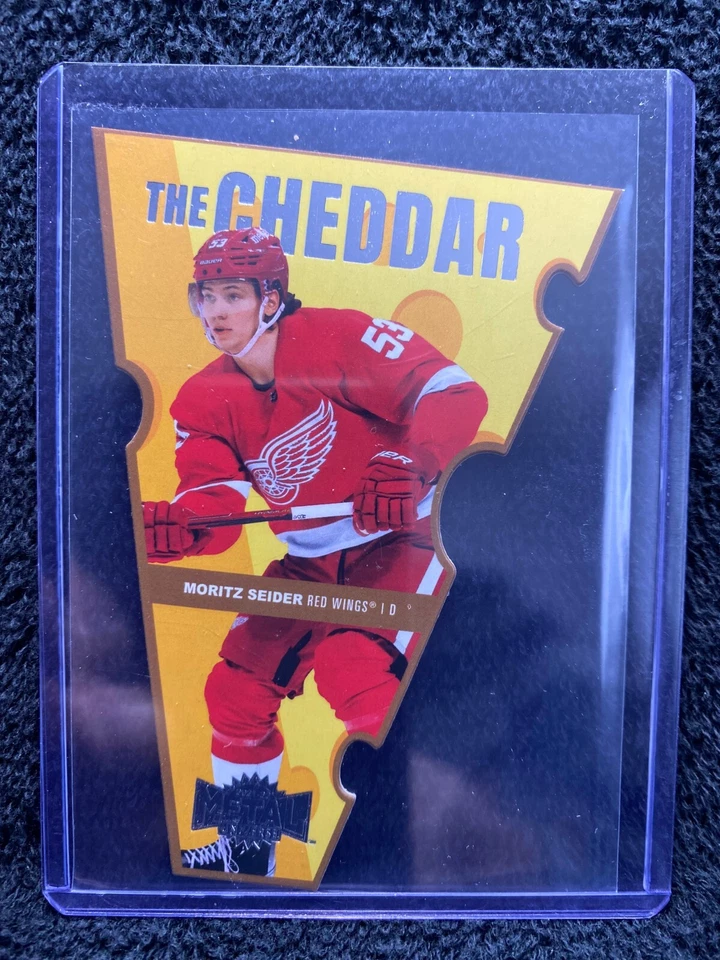 2021-22 Metal Universe - The Cheddar Die Cut - #TC-16 Moritz Seider - Image 1 of 2