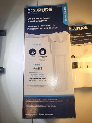 EcoPure Whole Home Water Filtration System with filters model epw2 - Image 1 of 4