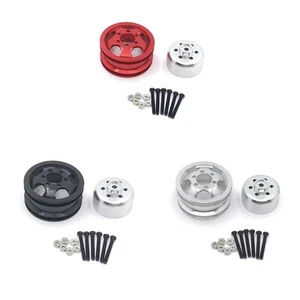 Alloy Metal Upgrade Wheel Hub Rim For 1/16 WPL B14 B16 B24 B36 C14 C24 C34 RCCar - Bild 1 von 8