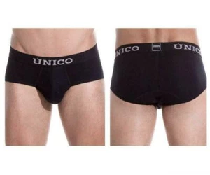 Mundo Unico Brief Copa Soft Black Size Medium Mens NWT - Picture 1 of 4