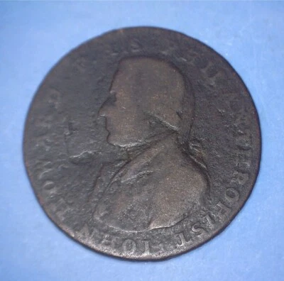 BIEN CIRCULADO USADO 1794 JOHN HOWARD (FILÁNTROPO) CONDER - *50934051 🌈 Foto 1 de 2