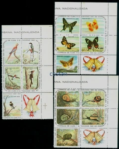 1961 Butterflies,Birds/Woodpecker,Snails,Christmas,Caribbean,Mi.731,TR/MNH/3 - Picture 1 of 1