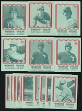 1976 Caruso TUCSON TOROS -Complete Set (20) w / HARRY BRIGHT, RICK LYSANDER