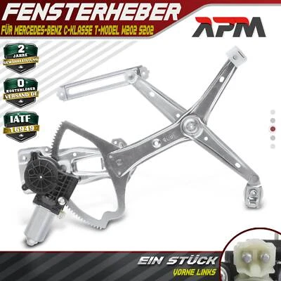 Elevalunas Delantero Izquierdo con Motor para Mercedes-Benz Clase C T-Model W202 - Imagen 1 de 4