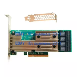 Broadcom LSI 9305-16i 12Gbps SAS-3 PCIe x8 HBA IT mode ZFS TrueNAS Unraid - Picture 1 of 5