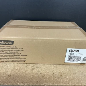 Fellowes 8042901 Lotus Dual Monitor Arm Kit CRC80429 - Picture 1 of 2