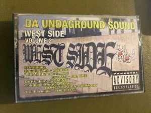 Da Undaground Sound *West Side Volume 2 *cassette tape *VG+/NM *1996 *Priority - Picture 1 of 8