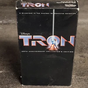 Tron VHS 20th Anniversary Collector’s Edition Disney Video Classic Film - Picture 1 of 7