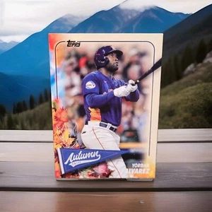 Yordan Alvarez Autumn Tales Card AT-46 - 2024 Topps Baseball Update Series - Picture 1 of 2