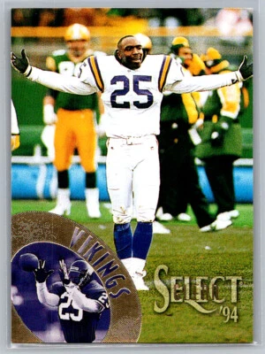 # 99 Vencie Glenn Minnesota Vikings 1994 Select - Image 1 of 2