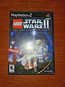 LEGO Star Wars II The Original Trilogy PlayStation 2 PS2 TESTED Case + Disc - Picture 1 of 3