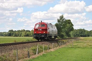 Foto Osthannoversche Eisenbahnen OHE 200086 bei Altensalzkoth August 2012 - Bild 1 von 1