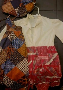 70er Jahre Vintage Holly Hobby Outfit - Kostüm.. Ideal für Bilder! Und Halloween - Bild 1 von 12