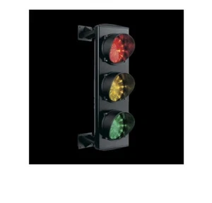 SEMAFORO 3 LUCI 230V ROSSO VERDE GIALLO TRIPLA LAMPADA IMPIANTO PARCHEGGIO - Foto 1 di 1