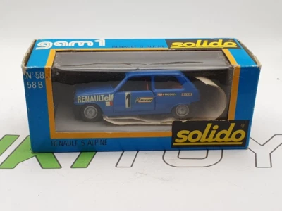 Renault 5 Alpine N58B Solido 1/43 Con Scatola - Immagine 1 di 3