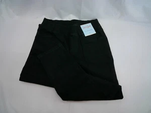 Girls' Mid-Rise Pull-On Skinny Jeggings Super Stretch - Cat & Jack Black Size 10 - Picture 1 of 5