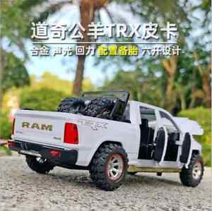 1: 32 imitation alloy Dodge Ram pickup truck model with spare tire sound and lig