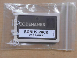 Bonus-Pack „CGE Games“ für „Codenames“ Spiel des Jahres 2016