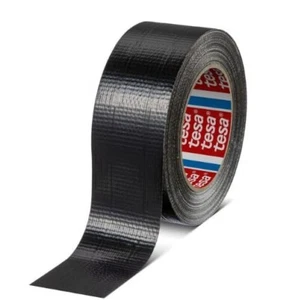 NASTRO ADESIVO TELATO RINFORZATO AMERICANO mm50X25mt NERO TESA - Picture 1 of 4