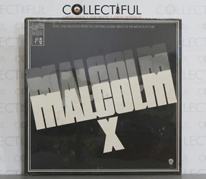 MALCOLM X - SOUNDTRACK - WARNER 1972 - VINYL LP RECORD *SEALED*π₯ - Picture 1 of 2