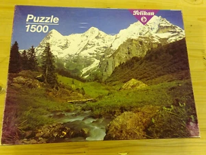 1500 Berner Oberland / Schweiz, Pelikan, Puzzle, vollständig, 7-3 - Bild 1 von 4
