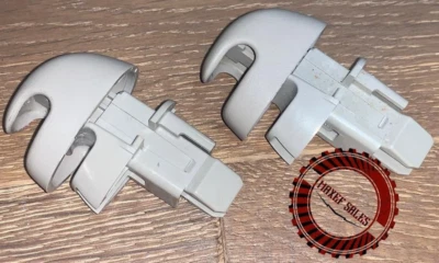 OEM 2000-2003 Dodge Dakota Parasol Parasol Retenedor Clips PAR - Tostado Foto 1 de 2