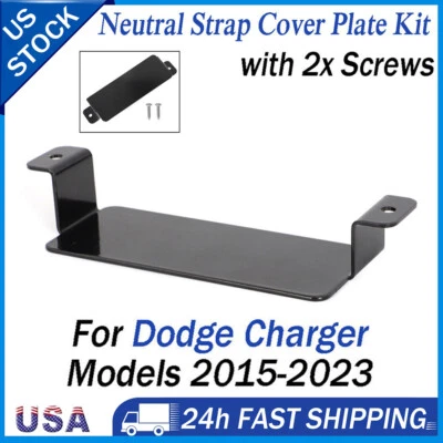 Neutral Strap Cover Plate For All Dodge Charger Model 2015-2023 GT SRT Scat Pack - Image 1 of 4