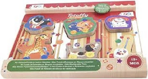 Fisher Price Heritage Madera Animal Puzzle Nuevo y Sellado - Imagen 1 de 1