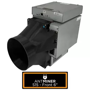 Antminer S15 T15 Front+ PSU to 6 Inch Fan Shroud Adapter Silencer Cooling Crypto - Picture 1 of 4