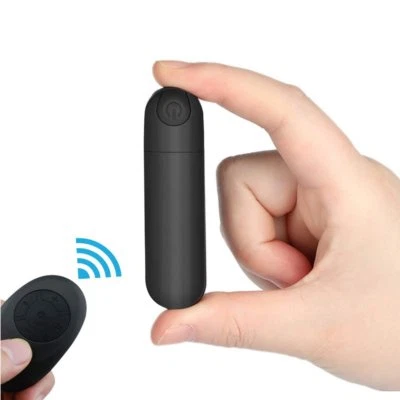 Vibrador bala recargable con control remoto inalámbrico juguetes sexuales para parejas Foto 1 de 4