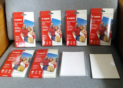 Papel fotográfico premium Canon Plus brillante de 4" X 6" - 350 Foto 1 de 3