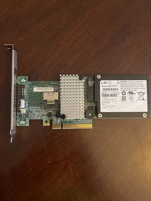 LSI MegaRAID 8-Port SAS 9280-4i4e 6Gb/s RAID Controller Card - Image 1 of 3