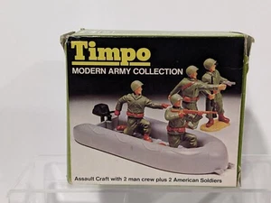 Timpo WWII U.S. Modern Army Collection Assault Raft/Dingy Box Ref No. 750 - Picture 1 of 13
