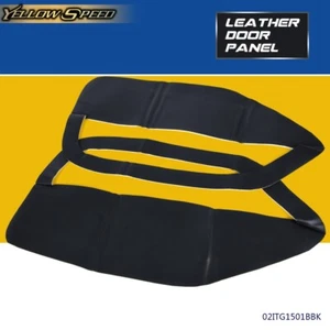 Tarjetas de inserción de panel de puerta acolchado de cuero sintético aptas para Ford Mustang 2005-2009 - Imagen 1 de 12