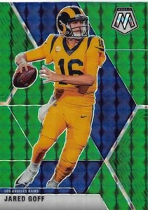2020 Panini Mosaic #117 Jared Goff Prizm Green - Bild 1 von 2