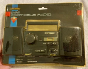Danzen Mini Portable Radio Boom Box NOS - Picture 1 of 4