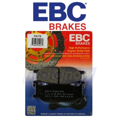 EBC Front Organic Brake Pads for 1992-1998 Yamaha XJ600S Seca II - Brake vd — 第 1/4 张图片