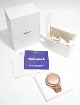 Embr Labs Wave 2 Temperature Regulating  Wristband  - Hot/Cold - w/box  E101 - Image 1 of 4