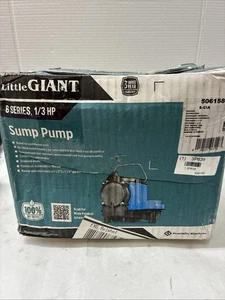 Pompa a pozzetto in ghisa Little Giant 1/3 HP 506158 - Foto 1 di 2