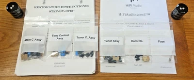 Yamaha CR-620 reconstruir restauración recap kit de servicio reparación filtro condensador Foto 1 de 3