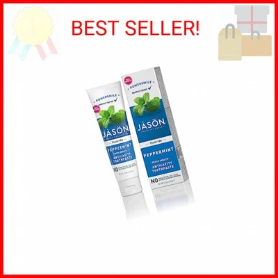 Pasta de dientes Jason Powersmile con flúor 4,2 oz Foto 1 de 2