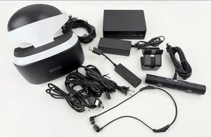 Sony PS VR CUH-ZVR2 Virtual Reality Headset + Camera PS4 Tested 100% Complete - Picture 1 of 4