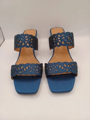 NUEVOS Tacones J.Reneé Keetana Azul Marino Satinado/Piedra - Para Mujer 8.5 M Foto 1 de 4