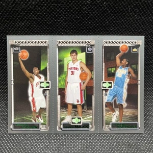 2003 Topps Rookie Matrix LeBron James / Darko Milicic / Carmelo Anthony - Picture 1 of 2