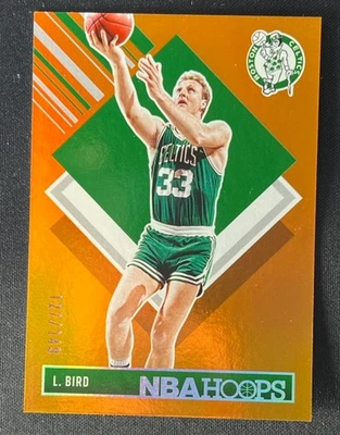 Larry Bird 2024-25 Panini NBA Hoops Tribute Orange 127/149 #299 - image 1 of 2