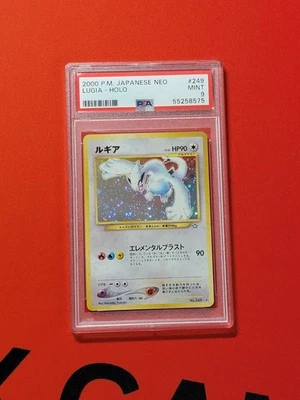 Lugia Pokemon 2000 Holo Neo Genesis Japanese 249 PSA 9 Foto 1 de 2