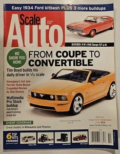 Modeling How To Magazine SCALE AUTO ENTHUSIAST From 2008 Good Condition - Picture 1 of 3