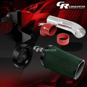 FOR 99-06 GMT800 CADILLAC ESCALADE/EXT V8 AIR INTAKE GREEN FILTER+HEAT SHIELD - Picture 1 of 1