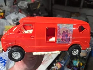Carrozza Shaggon rossa vintage anni 70 - 80 plastica lavorata Co. completo - Foto 1 di 24