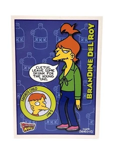 Inkworks Simpsons Mania 2001! #18 Brandine Del Roy - Imagen 1 de 2